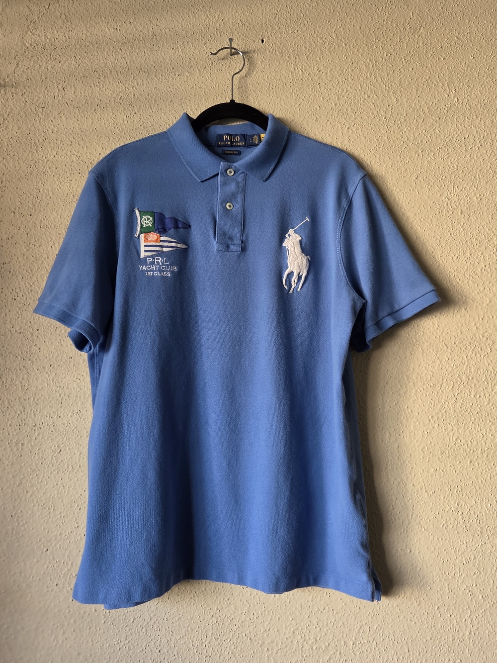 Polo by Ralph Lauren Polo Shirt Men’s Large Blue Embroidered